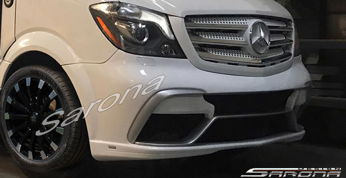 Custom Mercedes Sprinter All Styles Front Bumper (2014 - 2018) - $1490.00 (Part #MB-165-FB)